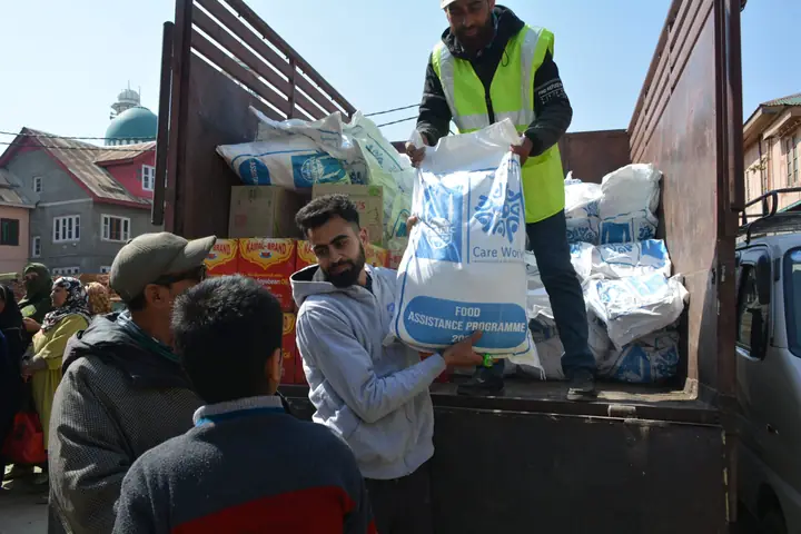 Food Assistance Programme-1 Distribution In Kashmir, India During The Year 2025