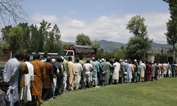 Food Assistance Programme–ii, Distribution In Kashmir, India During The Year 2025