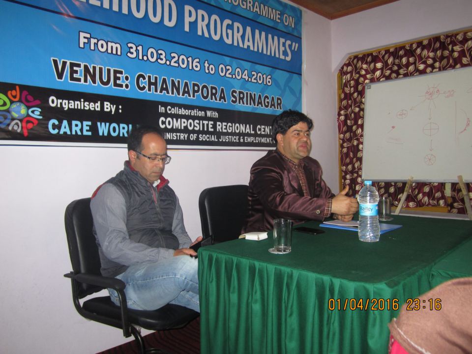 Short Term Programme on Livelihood Programmes